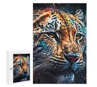 1000 PCS Rompecabezas para Adultos Paint Tiger Rompecabezas para Adultos Juegos Divertidos Alivia El Estrés Desafiante De Completar 1000 PCS