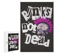 1000 PCS Rompecabezas para Adultos Punks Not Dead Rompecabezas para Adultos Juegos Divertidos Vacaciones En Casa Matar El Tiempo Regalos De Cumpleaños Y Únicos 1000 PCS