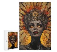 1000 PCS Rompecabezas para Adultos Queen of Fire Mosaic Rompecabezas para Adultos Juegos Divertidos Alivia El Estrés Desafiante De Completar 1000 PCS
