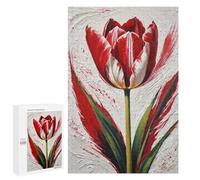 1000 PCS Rompecabezas para Adultos Rembrandt Tulip Painting Rompecabezas para Adultos Juegos Divertidos Vacaciones En Casa Matar El Tiempo Regalos De Cumpleaños Y Únicos 1000 PCS