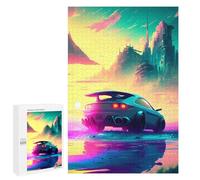 1000 PCS Rompecabezas para Adultos Retro Car 3 Rompecabezas para Adultos Juegos De Relajación Regalos para Mujeres Regalos De Cumpleaños 1000 PCS