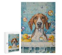 1000 PCS Rompecabezas para Adultos Rompecabezas A American English Coonhou Rompecabezas para Adultos Juguetes Antiestrés Juego Difícil Y Desafiante Regalos 1000 PCS