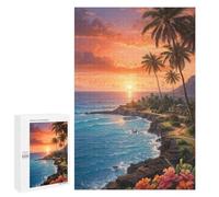 1000 PCS Rompecabezas para Adultos Rompecabezas Tropical Paradise Rompecabezas para Adultos Juego De Ingenio Carrera De Velocidad De Manos Juego Desafiante Regalos 1000 PCS