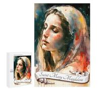 1000 PCS Rompecabezas para Adultos Saint Mary Magdalene Juego Familiar De Rompecabezas Análisis Y Lógica Interacción Entre Padres E Hijos 1000 PCS
