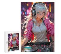 1000 PCS Rompecabezas para Adultos Sexy DJ Anime Girl Rompecabezas para Adultos Juguete Decoración De Pared Decoración 1000 PCS