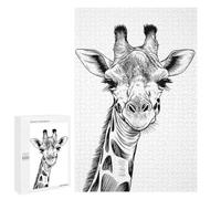 1000 PCS Rompecabezas para Adultos Sketch of A Giraffe Rompecabezas para Adultos Juguetes De Bricolaje Análisis Y Lógica Cumpleaños Y Navidad 1000 PCS