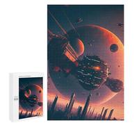 1000 PCS Rompecabezas para Adultos Space Station Odyssey Juego Familiar De Rompecabezas Análisis Y Lógica Interacción Entre Padres E Hijos 1000 PCS