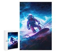 1000 PCS Rompecabezas para Adultos Space Surfer Rompecabezas para Adultos Juegos Relajantes Corte De Precisión Cumpleaños Y Navidad 1000 PCS