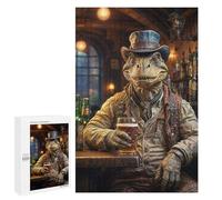 1000 PCS Rompecabezas para Adultos Steampunk Craft Beer Dino Rompecabezas para Adultos Juegos Divertidos Alivia El Estrés Desafiante De Completar 1000 PCS