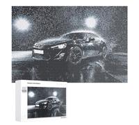 1000 PCS Rompecabezas para Adultos Stylish Sports Car in Snowy Night Rompecabezas para Adultos Juguete Decoración De Pared Pero Divertido Y Humorístico Desafiante De Completar 1000 PCS