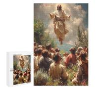 1000 PCS Rompecabezas para Adultos The Ascension of Jesus Rompecabezas para Adultos Juegos De Relajación Regalos para Mujeres Regalos De Cumpleaños 1000 PCS