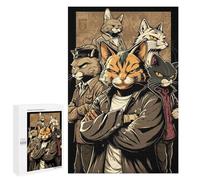 1000 PCS Rompecabezas para Adultos The Catfather Rompecabezas para Adultos Juegos Familiares Regalos para Mujeres Interacción Entre Padres E Hijos 1000 PCS