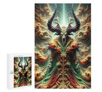 1000 PCS Rompecabezas para Adultos The Fractal Guardian Juego Familiar De Rompecabezas Análisis Y Lógica Interacción Entre Padres E Hijos 1000 PCS