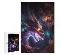 1000 PCS Rompecabezas para Adultos The Rainbow Elder Dragon Rompecabezas para Adultos Juguete Decoración De Pared Decoración del Hogar 1000 PCS