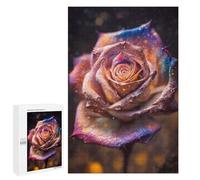 1000 PCS Rompecabezas para Adultos The Rose of The Universe Rompecabezas para Adultos Juguete Decoración De Pared Mejora Los Recuerdos Regalos para Amigos Y Familiares 1000 PCS
