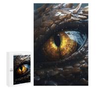 1000 PCS Rompecabezas para Adultos Thunder Dragons Topaz Eye Rompecabezas para Adultos Juego De Ingenio Pero Divertidos Y Regalos Humorísticos para Amigos Y Familiares 1000 PCS