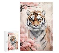 1000 PCS Rompecabezas Para Adultos Tiger Poster, Picture, Metal Print, Paint by Michael I. Organ Rompecabezas Para Adultos Juguete Decoración De Pared Mejora Los Recuerdos Regalos Para Amigos Y Famili