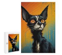 1000 PCS Rompecabezas para Adultos Urban Feline Chic Juego Familiar De Rompecabezas Análisis Y Lógica Interacción Entre Padres E Hijos 1000 PCS