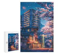 1000 PCS Rompecabezas para Adultos When The Sakura Bloom Rompecabezas para Adultos Juegos Relajantes Corte De Precisión Cumpleaños Y Navidad 1000 PCS