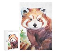 1000 PCS Rompecabezas para Adultos Wild Red Panda Rompecabezas para Adultos Juegos Relajantes Corte De Precisión Cumpleaños Y Navidad 1000 PCS