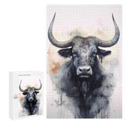 1000 PCS Rompecabezas para Adultos Wildebeest Beauty Juego Familiar De Rompecabezas Análisis Y Lógica Interacción Entre Padres E Hijos 1000 PCS