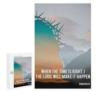 1000 PCS Rompecabezas para Adultos Y Adolescentes Christian Quote of Bible 4 Rompecabezas para Adultos Juego Familiar Desafío Difícil 1000 PCS