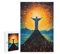1000 PCS Rompecabezas para Adultos Y Adolescentes Rio Art Rompecabezas para Adultos Juego Familiar Desafío Difícil 1000 PCS