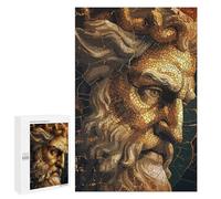 1000 PCS Rompecabezas para Adultos Zeus God Mosaic Rompecabezas para Adultos Juegos Relajantes Corte De Precisión Cumpleaños Y Navidad 1000 PCS