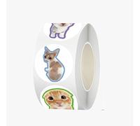 1000 Pegatinas Lindas de Gatos, Stickers Decorativos Divertidos de Gatos, Pegatinas de Gatitos Kawaii para Diarios, Sobres, álbumes de Recortes, decoración de Escritorio, papelería y Manualidades