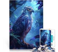1000-piece Puzzle for Teenagers Tropical Majestic Eagle Made of Cardboard，for Ages 14 and Over Each Piece is Unique - Fun and challenging Game for The Whole Family Gifts for Friends and Family。