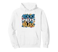 1000 Pieces Bliss Jigsaw Puzzle Scattered Graphic Piece Sudadera con Capucha