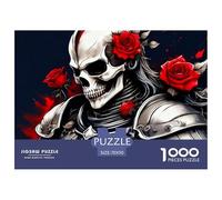 1000 Pieza 1000caballero Esqueleto Decoración PuzzleA Mighty and Domineering But Charming Rogue Fantasy Character Puzzles Adultos con Adultos De 12 Años Y Más Brainteasing El Desafío Es Difícil Decor