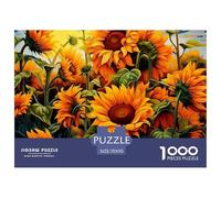 1000 Pieza 1000girasol El PuzzleA Plant That Always Faces The Sun Puzzles para Adultos con Adultos De 12 Años Y Más Juego Duro El Desafío Es Difícil Decoración del Hogar70x50cm/1000pcs