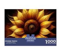 1000 Pieza 1000girasol PieceJigsawA Plant That Always Faces The Sun Puzzles para Adultos con Adultos De 12 Años Y Más Brainteasing El Desafío Es Difícil Decoración del Hogar38x26cm/1000pcs
