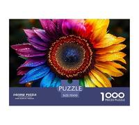 1000 Pieza 1000girasol PieceJigsawA Plant That Always Faces The Sun Puzzles para Adultos con Adultos De 12 Años Y Más Puzzle Educativo El Desafío Es Difícil Regalos De Decoración del Hogar70x50cm/10