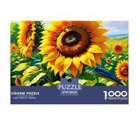 1000 Pieza 1000girasol Rompecabezas PiezasA Plant That Always Faces The Sun Puzzles para Adultos con Adultos De 12 Años Y Más Brainteasing El Desafío Es Difícil Regalos De Decoración del Hogar38x26c