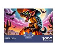 1000 Pieza 1000Halloween El PuzzleHalloween-Themed Style Puzzles para Adultos con Adultos De 12 Años Y Más Brainteasing El Desafío Es Difícil Decoración del Hogar38x26cm/1000pcs