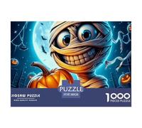 1000 Pieza 1000Halloween PieceJigsawHalloween-Themed Style Puzzles para Adultos con Adultos De 12 Años Y Más Juego Duro El Desafío Es Difícil Regalos De Decoración del Hogar38x26cm/1000pcs