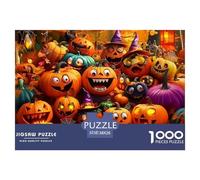 1000 Pieza 1000Halloween PieceJigsawHalloween-Themed Style Puzzles para Adultos con Adultos De 12 Años Y Más Brainteasing El Desafío Es Difícil Decoración del Hogar38x26cm/1000pcs