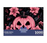 1000 Pieza 1000Halloween Rompecabezas PiezasHalloween-Themed Style Puzzles para Adultos con Adultos De 12 Años Y Más Juego Duro El Desafío Es Difícil Decoración del Hogar38x26cm/1000pcs