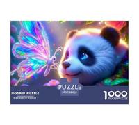 1000 Pieza 1000Panda PieceJigsawNational Treasure-level Cute And Adorable Creature Puzzles Para Adultos Con Adultos De 12 Años Y Más Puzzle Educativo El Desafío Es Difícil Decoración Del Hogar38x26cm/