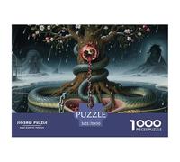1000 Pieza Mitos y Cuentos de Hadas Rompecabezas Desafiante Mitos y Cuentos de Hadas Rompecabezas De Decoración Juego Familiar Regalo para Adultos A Partir De 12 Años 70x50cm/1000pcs