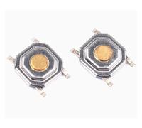 1000 piezas 4x4 3x4 3x6 3,5x4,7,7x3, 4,8x4,8 3x5 SMD Interruptor táctil de botón 2/4 pines Microinterruptor 3x4x2,5 4x4x1, mm(3X6X4.3 DIP black)