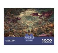 1000 Piezas Abismo Forestal Cuerpo a Cuerpo Rompecabezas Juguetes Desafiantes Decoración del Hogar Juego De Habilidad Regalo Creativo para Adultos