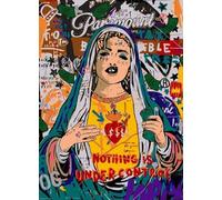 1000 Piezas - Abstract Graffiti Street Art Posters - Colourful Rompecabezas - Juego De Descompresión para Adultos - Memory Cognition Games - Pk214Zw