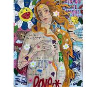 1000 Piezas - Abstract Graffiti Street Art Posters - Colourful Rompecabezas - Juego De Descompresión para Adultos - Memory Cognition Games - Pk209Zw