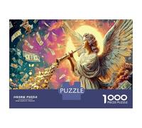 1000 Piezas Ángel de la Riqueza Puzzle Juego Familiar Convierte Piedra en Oro Rompecabezas Desafío Juguetes para Adultos Y Niños A Partir De 12 Años 70x50cm/1000pcs