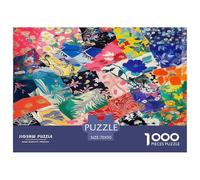 1000 Piezas Art abstrait Puzzle Entretenimiento Creativo Decoración del Hogar Colorful Graffiti Art Rompecabezas Imposible Juguete Educhativo para Adultos Y Niños 70x50cm/1000pcs