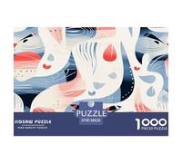 1000 Piezas Art abstrait Rompecabezas Juguetes Desafiantes Decoración del Hogar Colorful Graffiti Art Puzzle Familiar Regalo Creativo para Adultos Y Niños 38x26cm/1000pcs