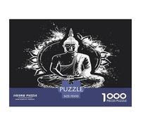 1000 Piezas Bouddha Rompecabezas Juego De Habilidad Decoración Familiar bouddhisme Puzzle Familiar Juguete Educhativo para Adultos Y Niños 70x50cm/1000pcs
